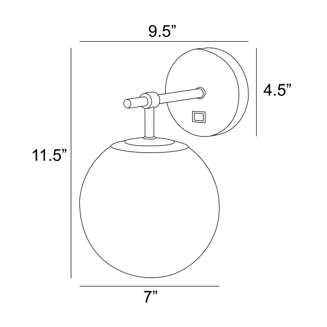 Interlake Place Black Sconce - Thumbnail - Image 4
