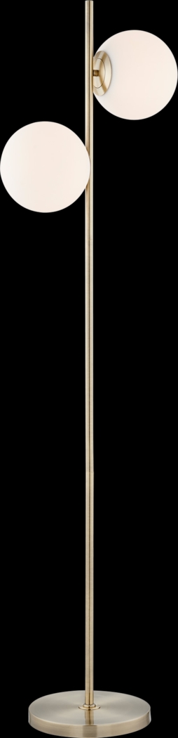 Interlake Place Gold Floor Lamp - Thumbnail - Image 1