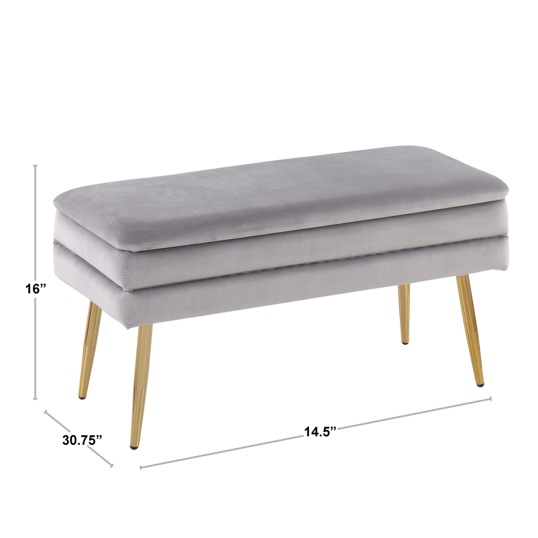 Interlaken Blush Accent Bench - Thumbnail - Image 15
