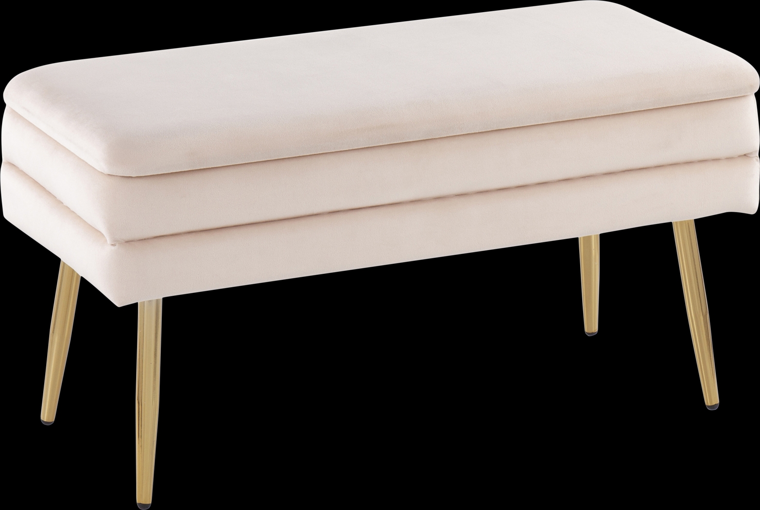 Interlaken Cream Accent Bench - Thumbnail - Image 1