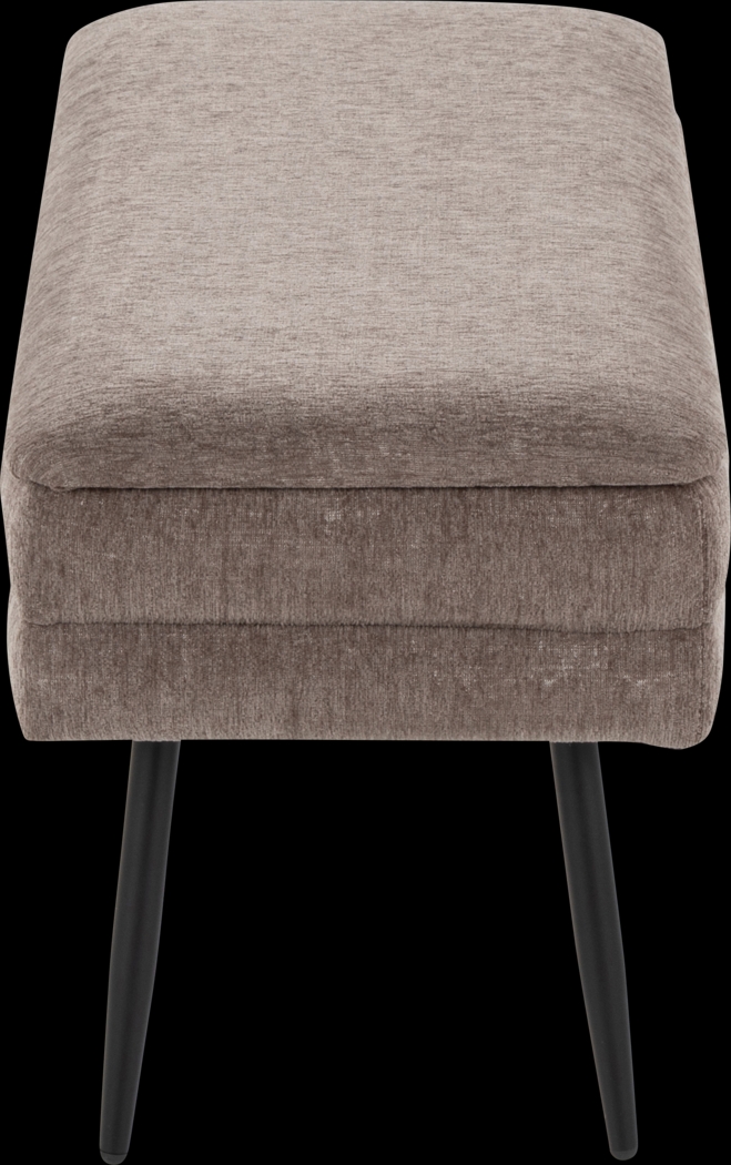 Interlaken II Brown Storage Bench - Thumbnail - Image 7