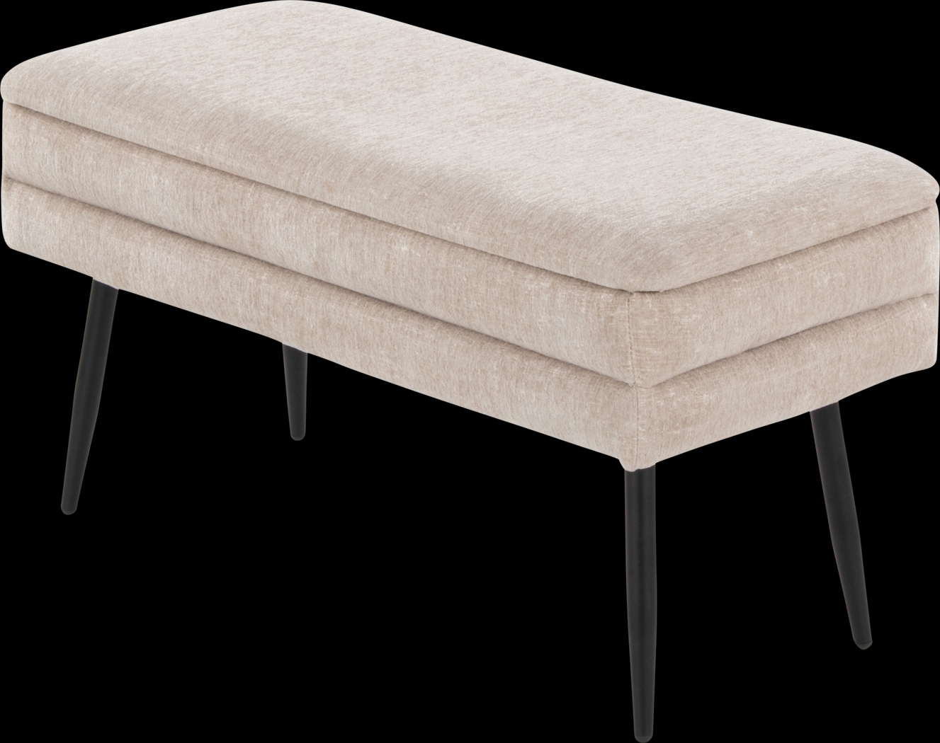 Interlaken II Light Brown Storage Bench - Thumbnail - Image 6