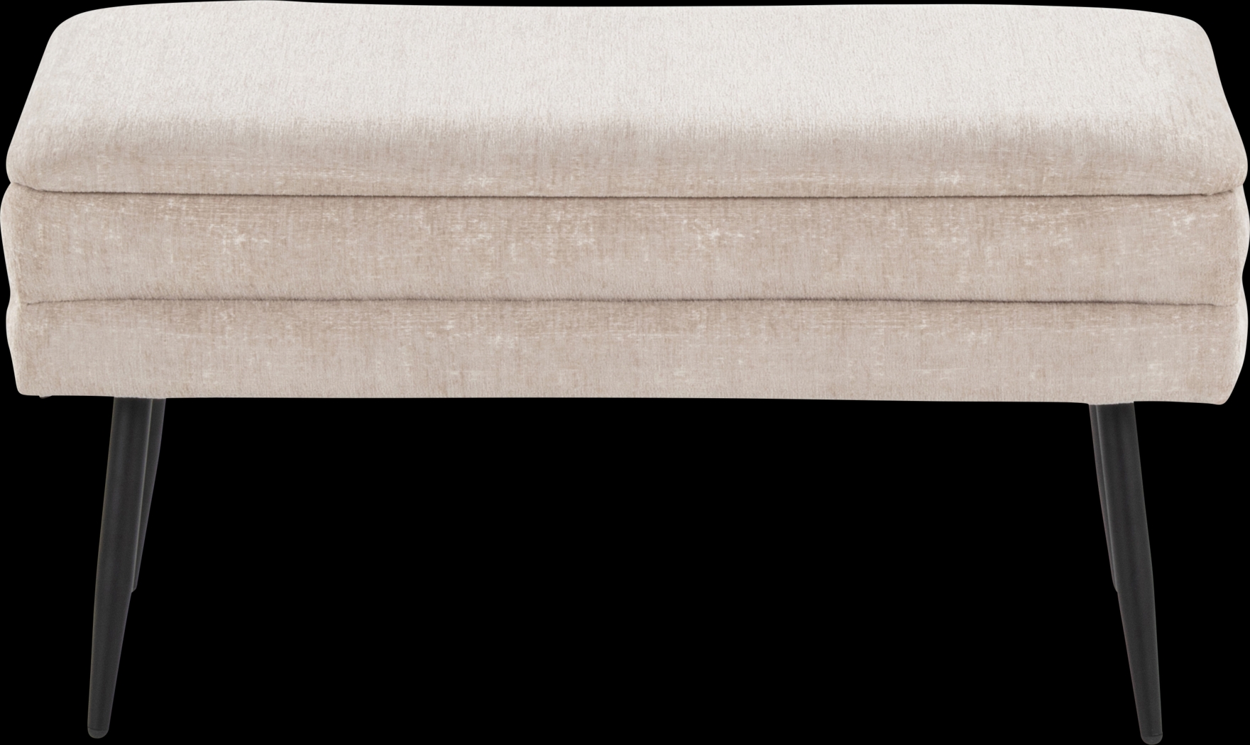 Interlaken II Light Brown Storage Bench - Thumbnail - Image 7