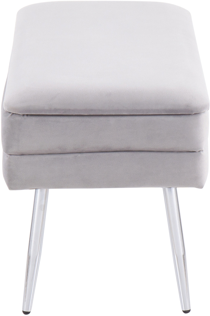 Interlarken Silver Accent Bench - Thumbnail - Image 2