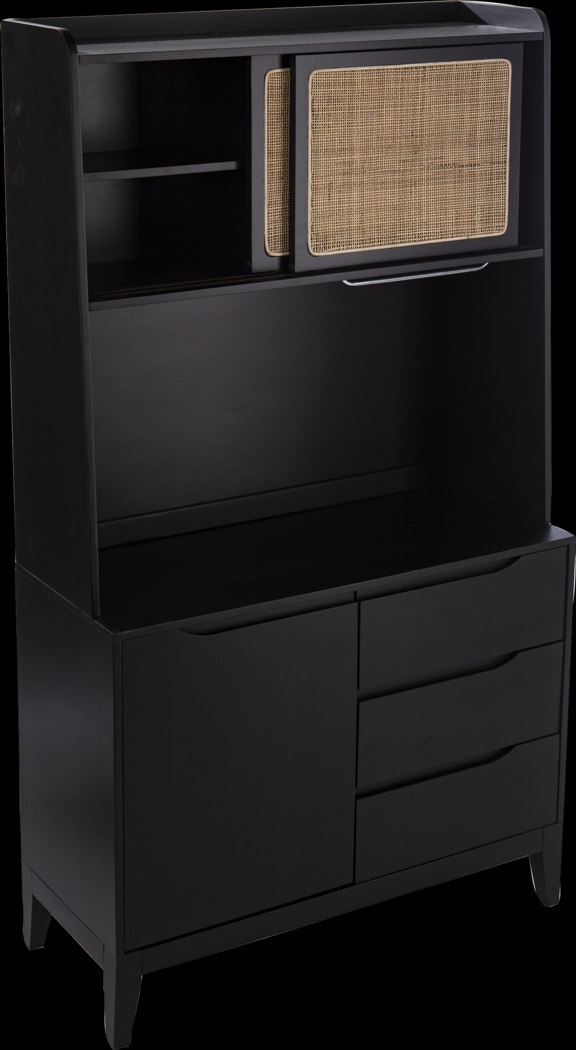 Interparke Black China Cabinet - Thumbnail - Image 6