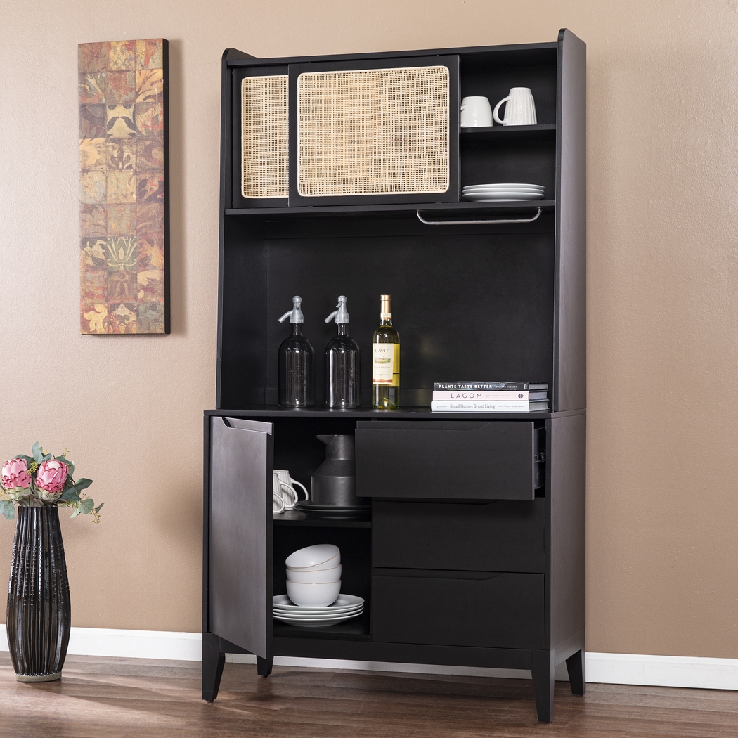 Interparke Black China Cabinet - Thumbnail - Image 8