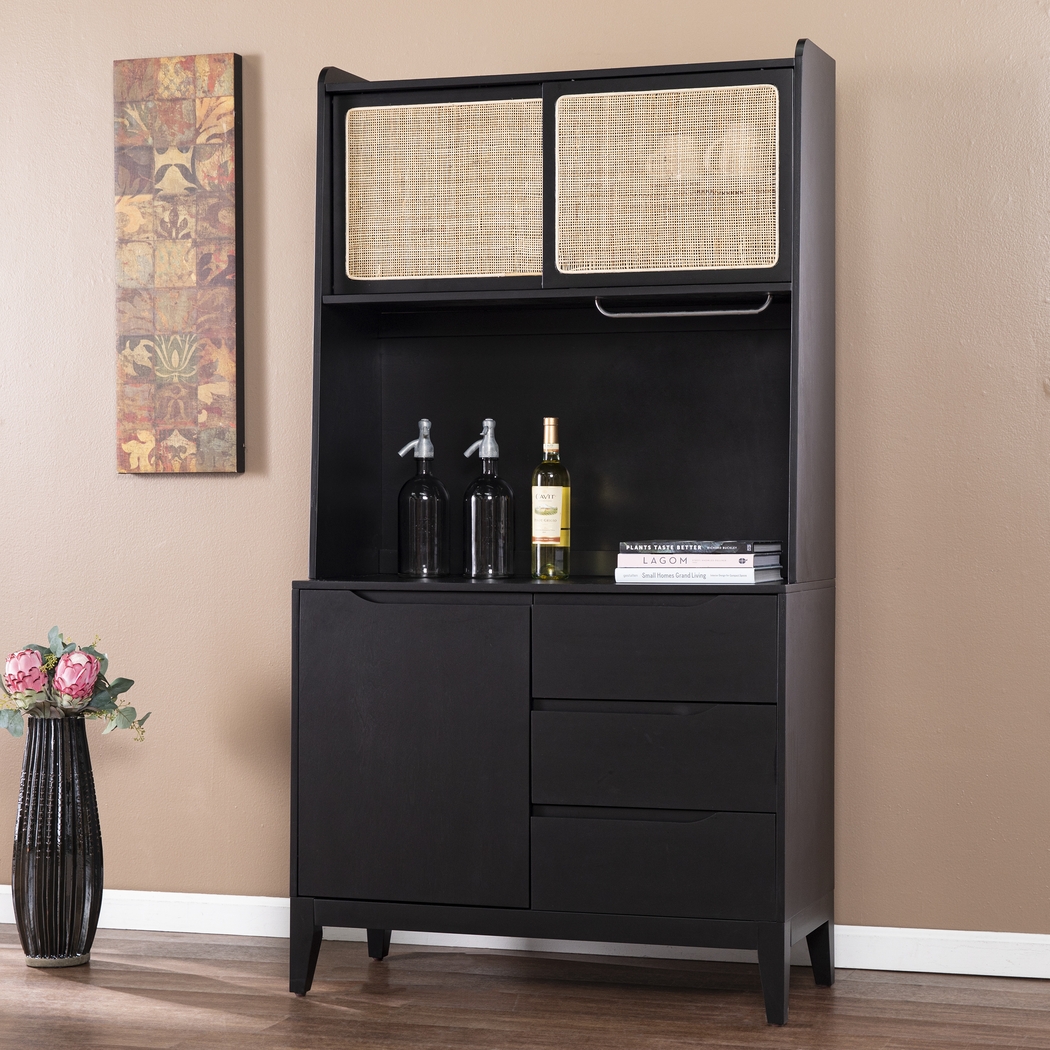 Interparke Black China Cabinet - Thumbnail - Image 9