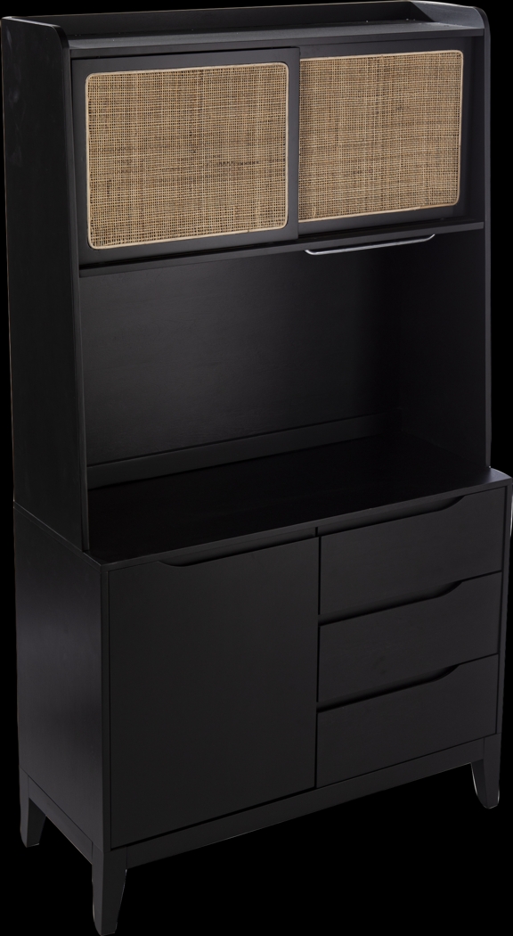 Interparke Black China Cabinet - Thumbnail - Image 1