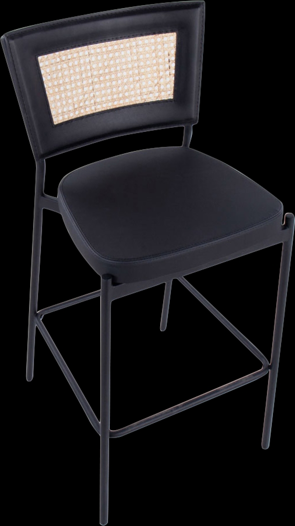 Inverary Black Barstool, Set of 2 - Thumbnail - Image 4