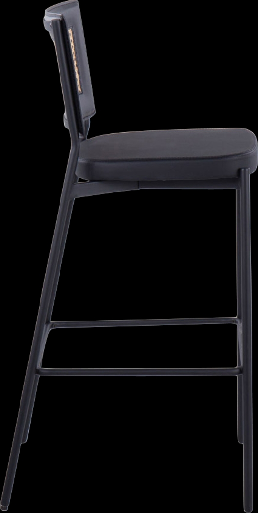 Inverary Black Barstool, Set of 2 - Thumbnail - Image 6