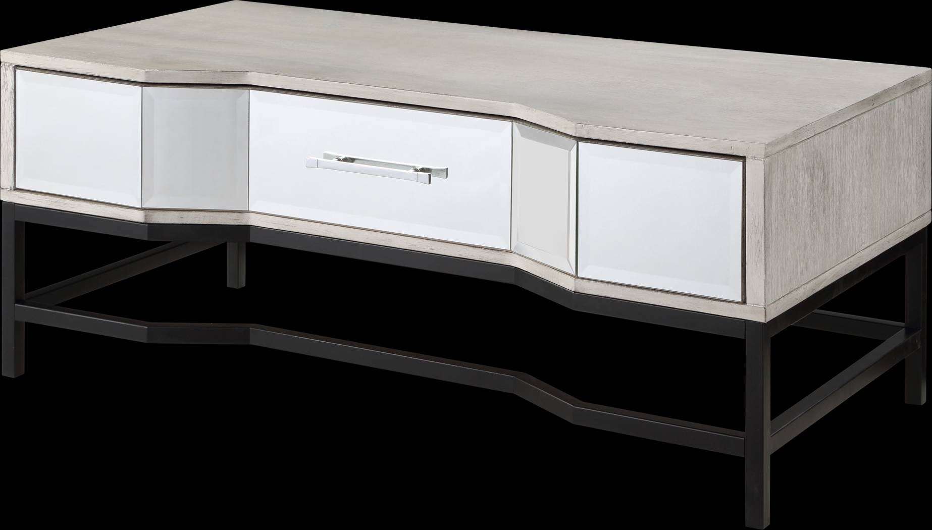 Inverleigh White Cocktail Table - Thumbnail - Image 1