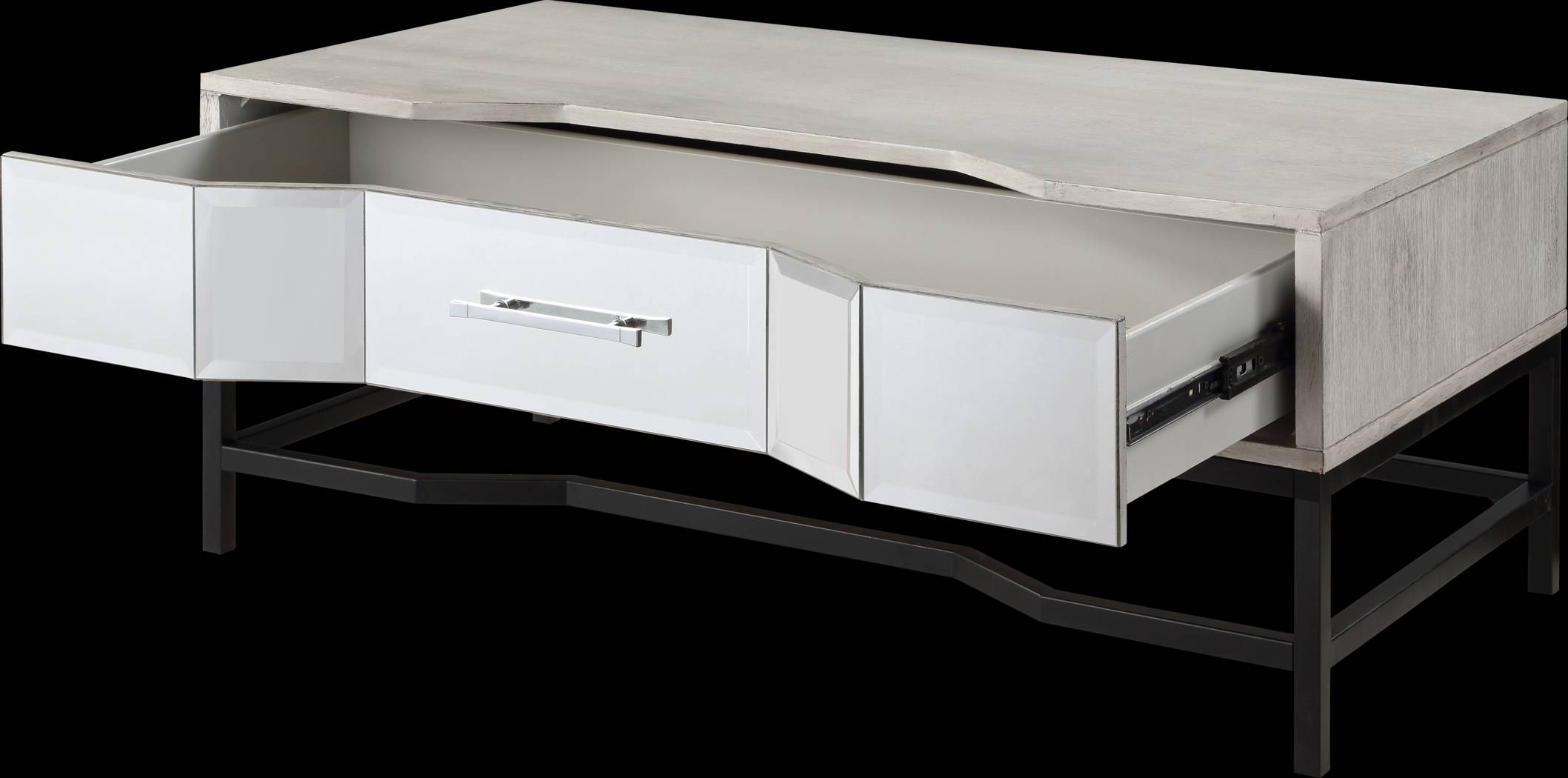 Inverleigh White Cocktail Table - Thumbnail - Image 2