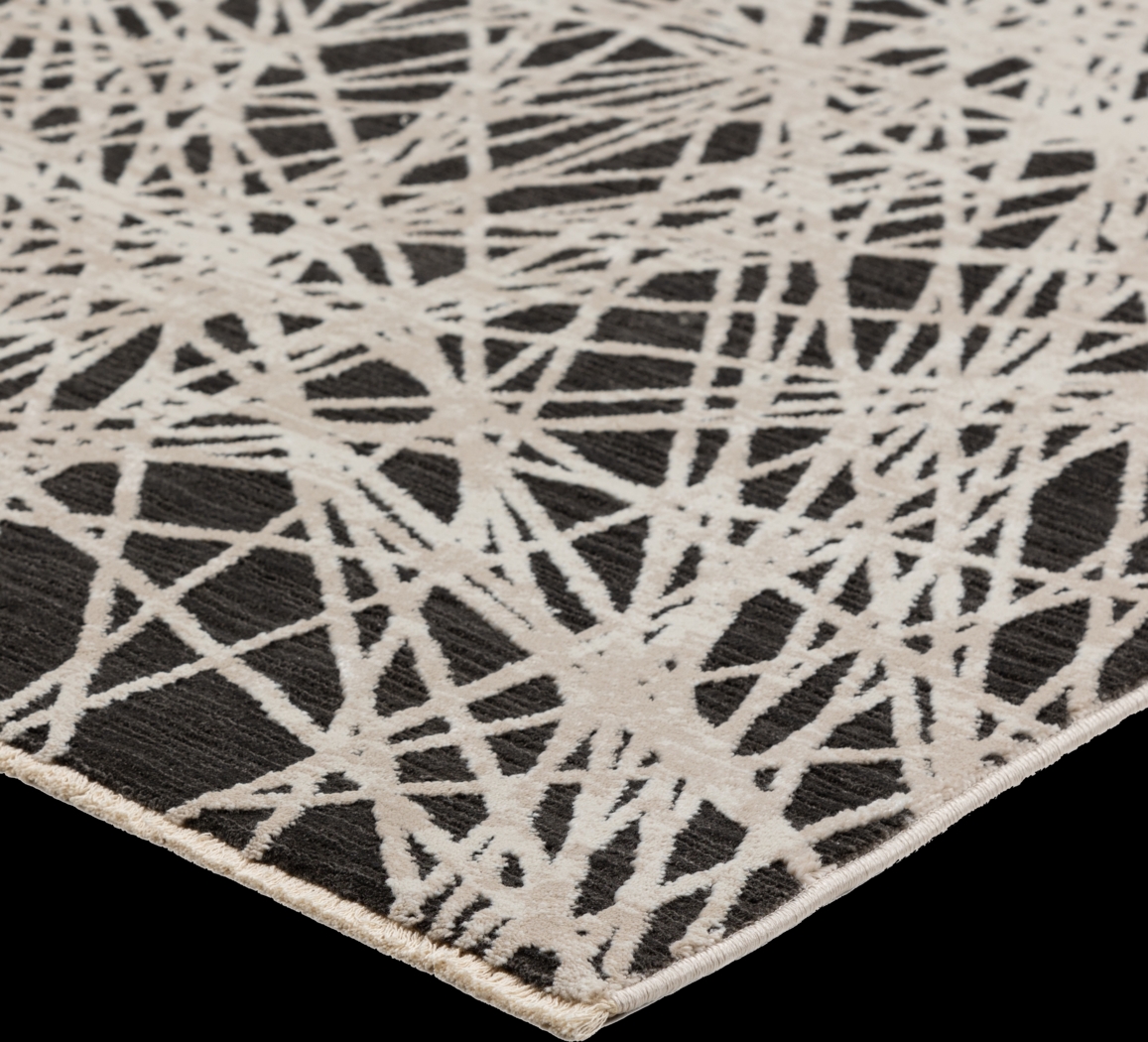 Invermere Black 5' x 8' Rug - Thumbnail - Image 4