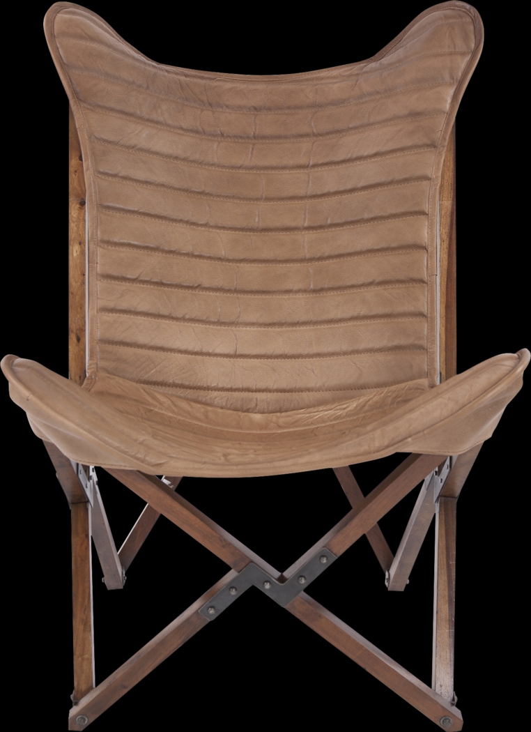 Inyo Brown Accent Chair - Thumbnail - Image 2