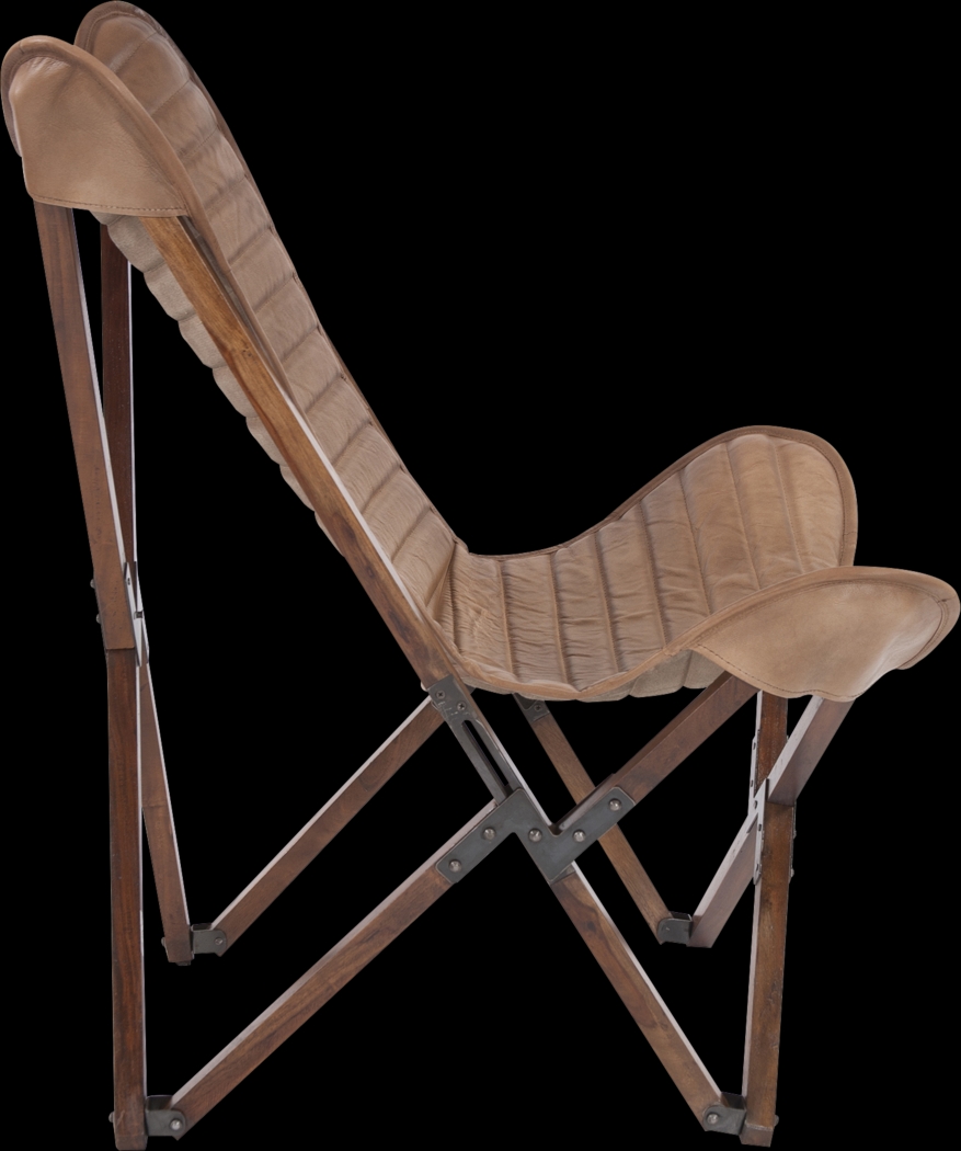 Inyo Brown Accent Chair - Thumbnail - Image 3