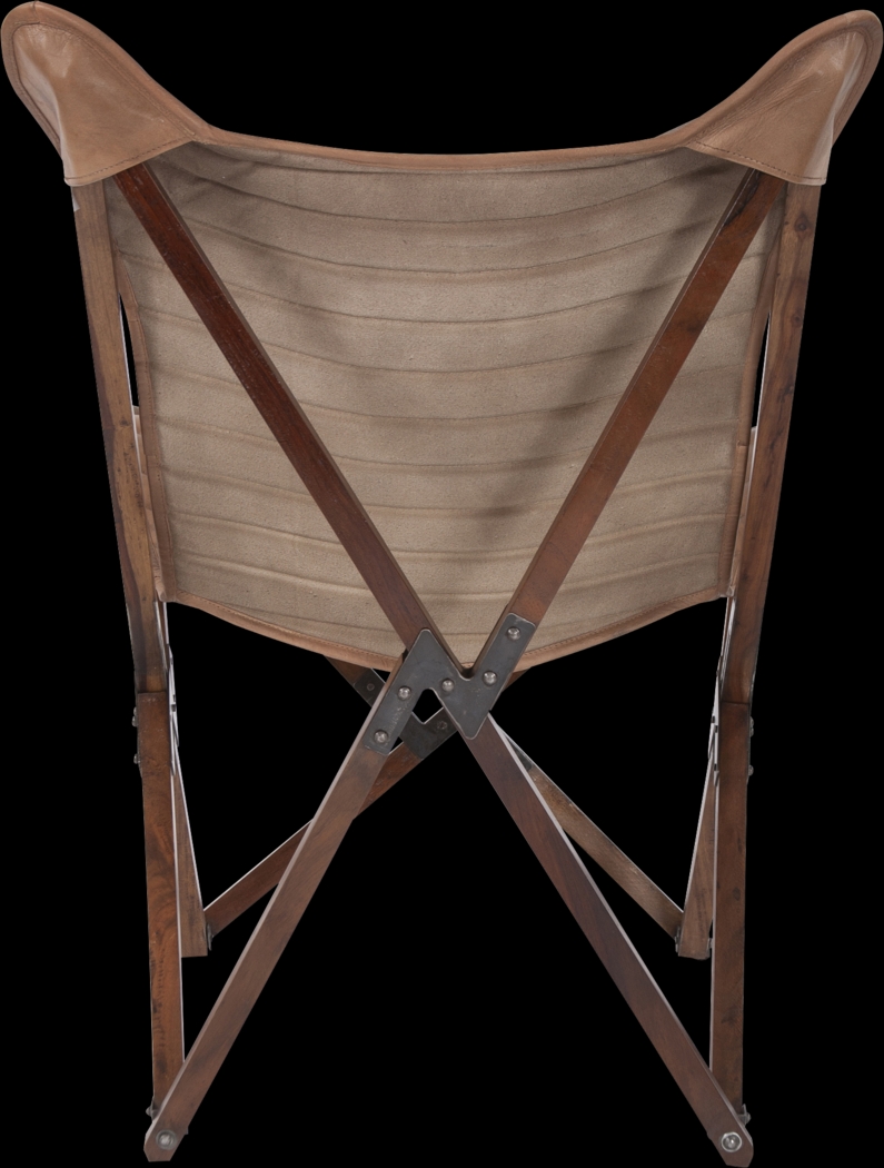 Inyo Brown Accent Chair - Thumbnail - Image 4