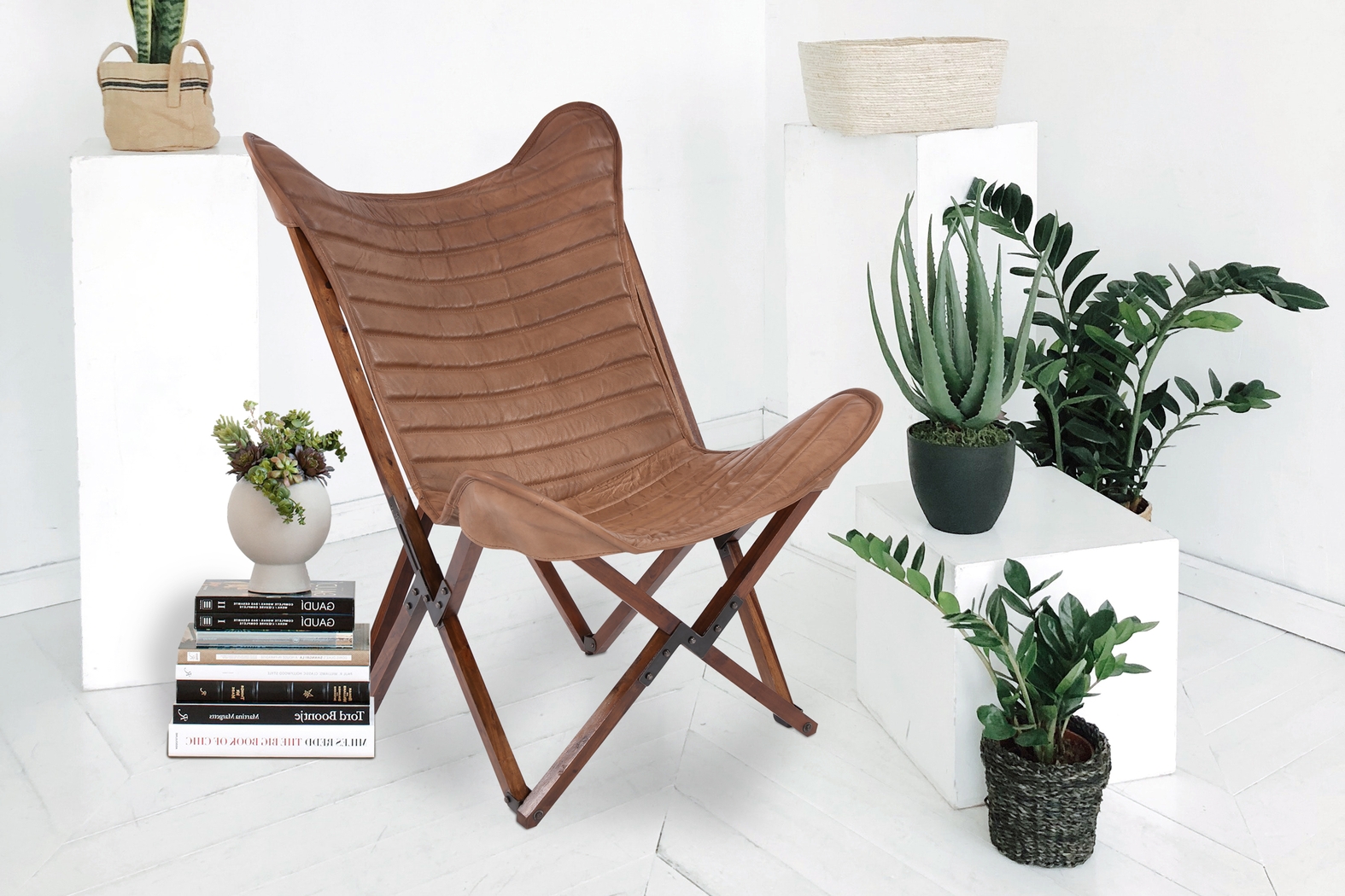 Inyo Brown Accent Chair - Thumbnail - Image 8