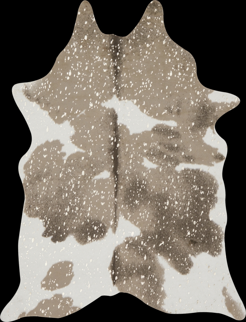 Inyoni Brown 5' x 6'6 Rug - Thumbnail - Image 1