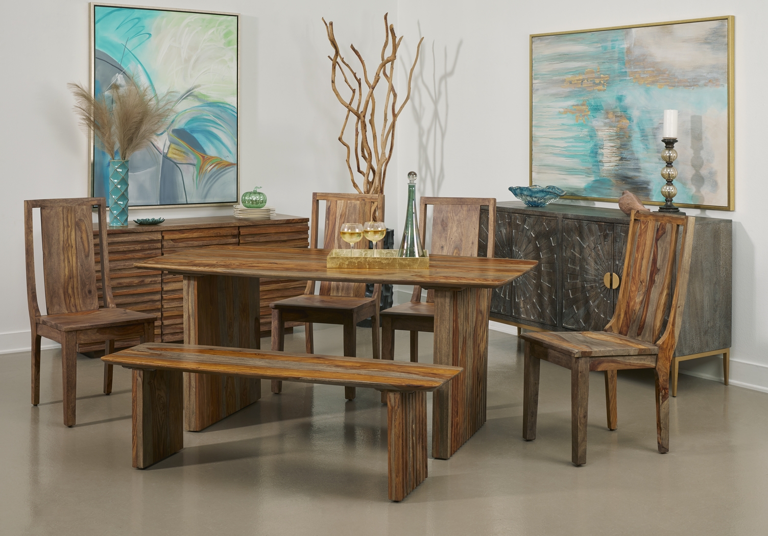 Inzer Brown Bench - Thumbnail - Image 2