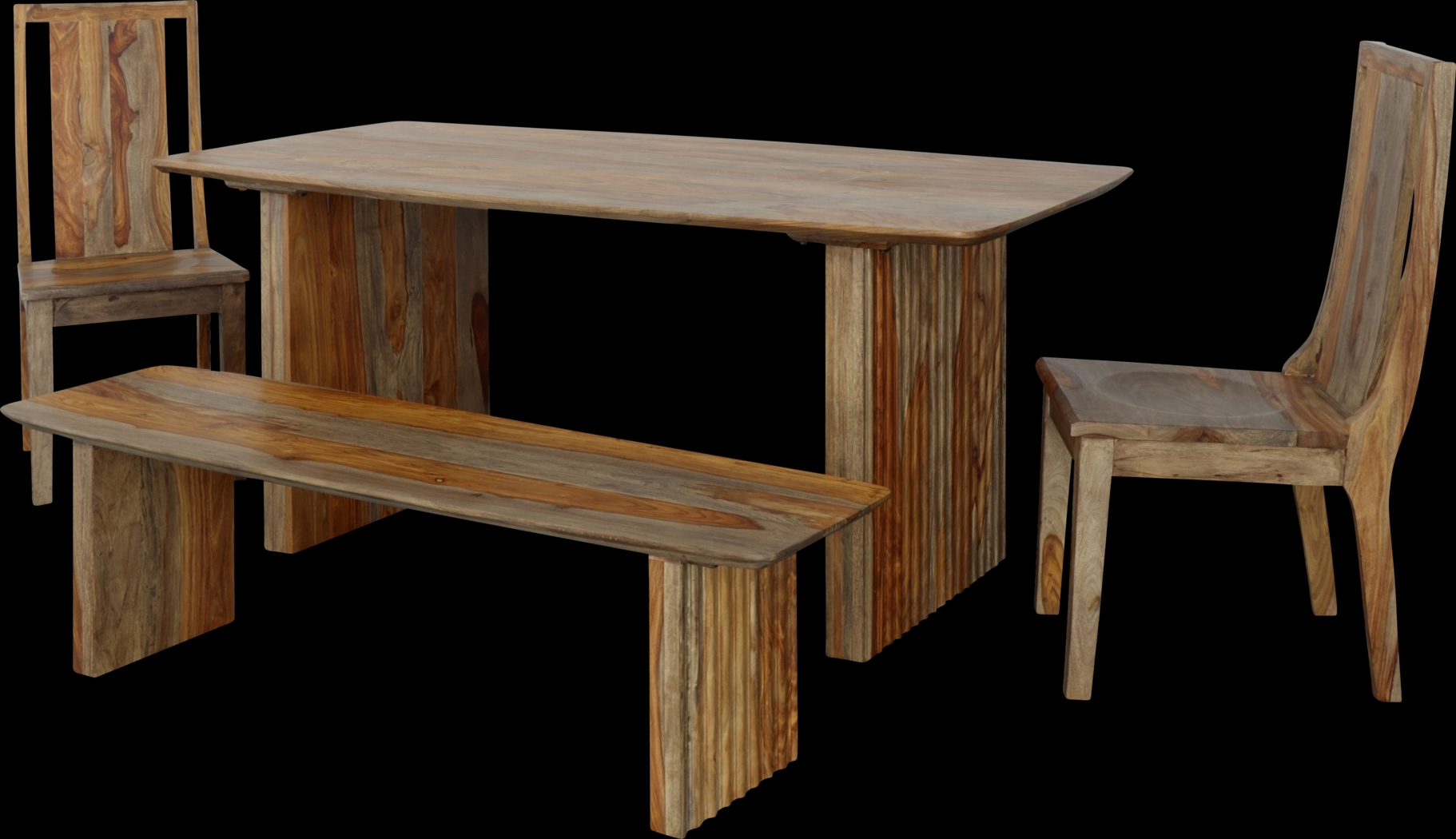 Inzer Brown Bench - Thumbnail - Image 4