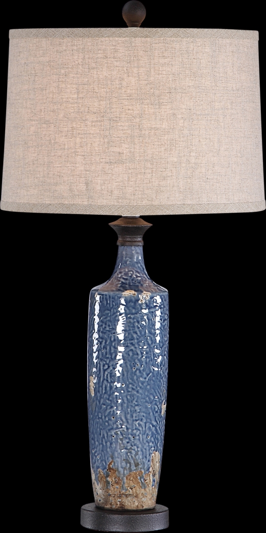 Ira Lane Blue Lamp - Thumbnail - Image 1