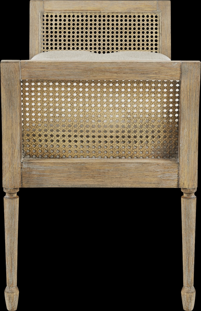 Iralou Natural Accent Bench - Thumbnail - Image 3