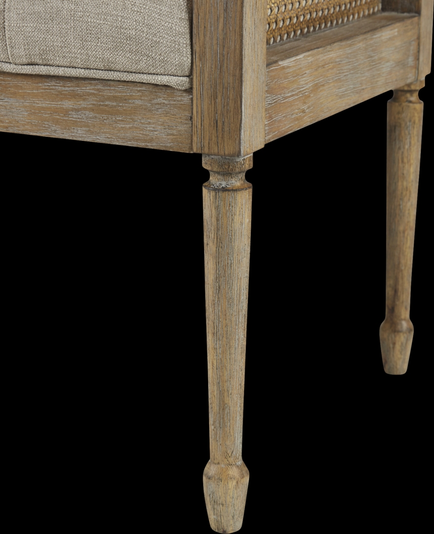 Iralou Natural Accent Bench - Thumbnail - Image 5