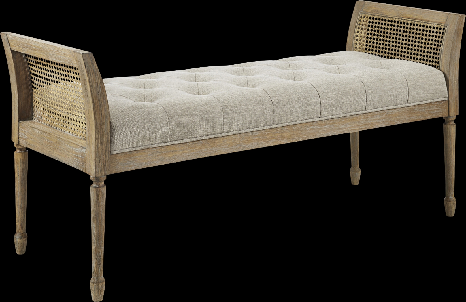 Iralou Natural Accent Bench - Thumbnail - Image 1