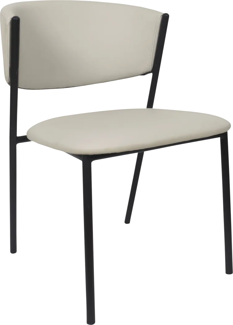 Iramse Gray Side Chair, Set of 4 - Thumbnail - Image 6