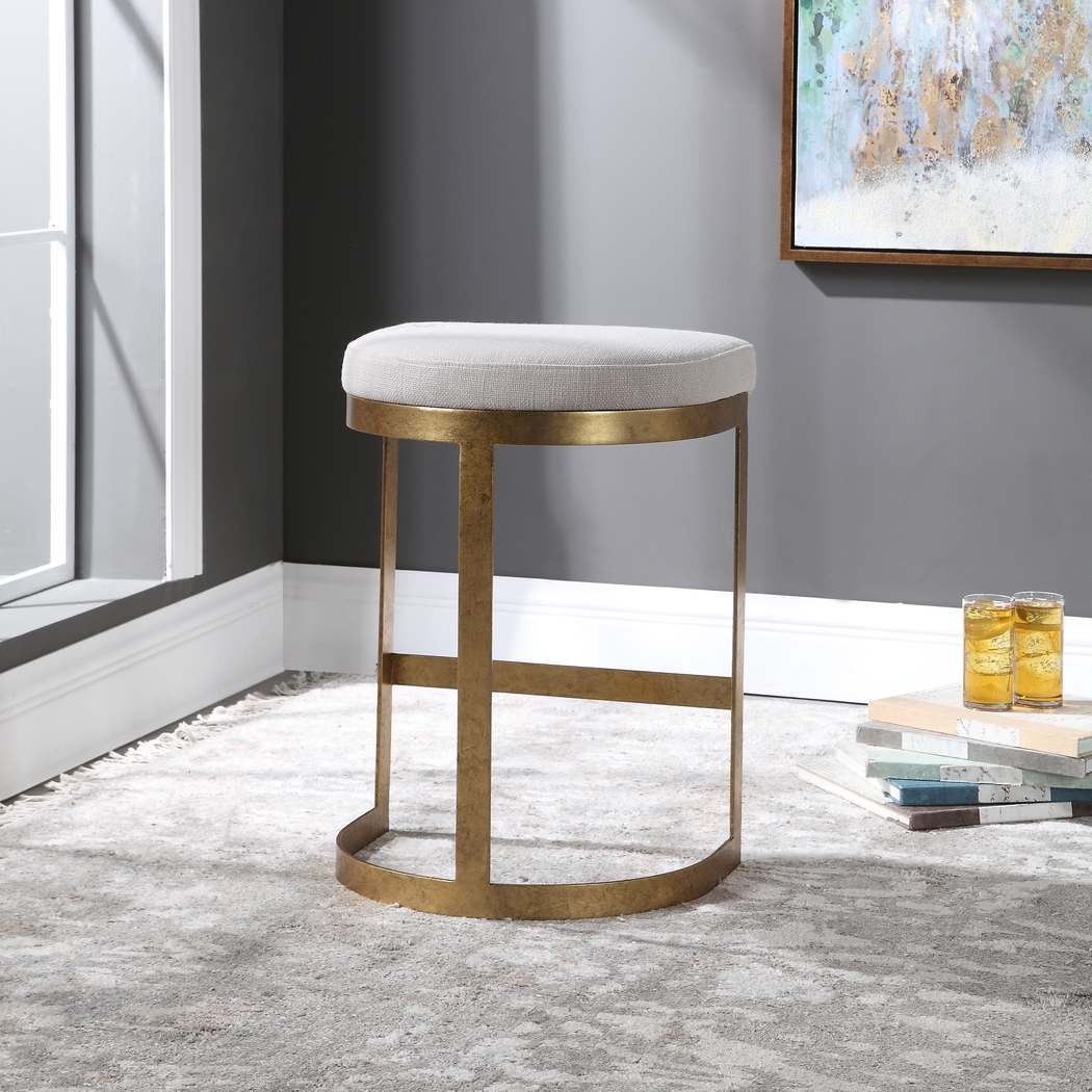 Iredell Cream Counter Height Stool - Thumbnail - Image 5