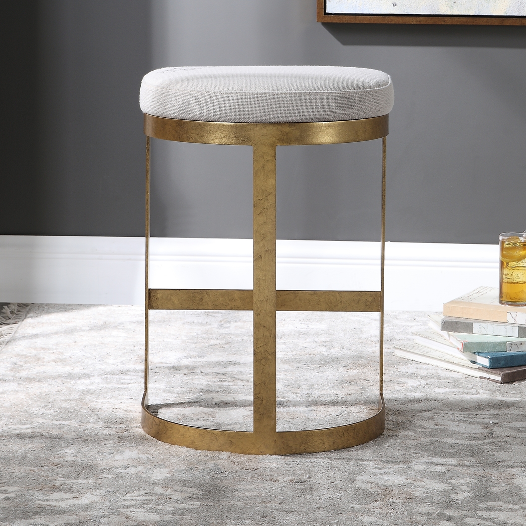 Iredell Cream Counter Height Stool - Thumbnail - Image 6