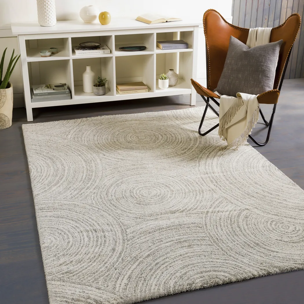 Ireena Cream 5'3 x 7'3 Rug - Thumbnail - Image 7