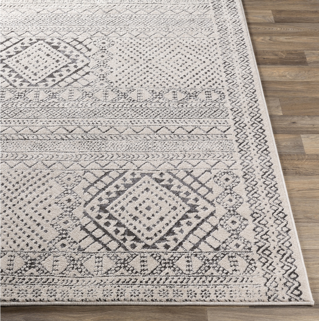 Irelia White 5'3 x 7'3 Rug - Thumbnail - Image 2