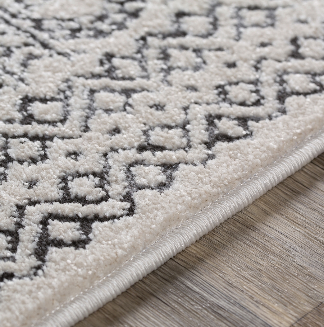 Irelia White 5'3 x 7'3 Rug - Thumbnail - Image 6