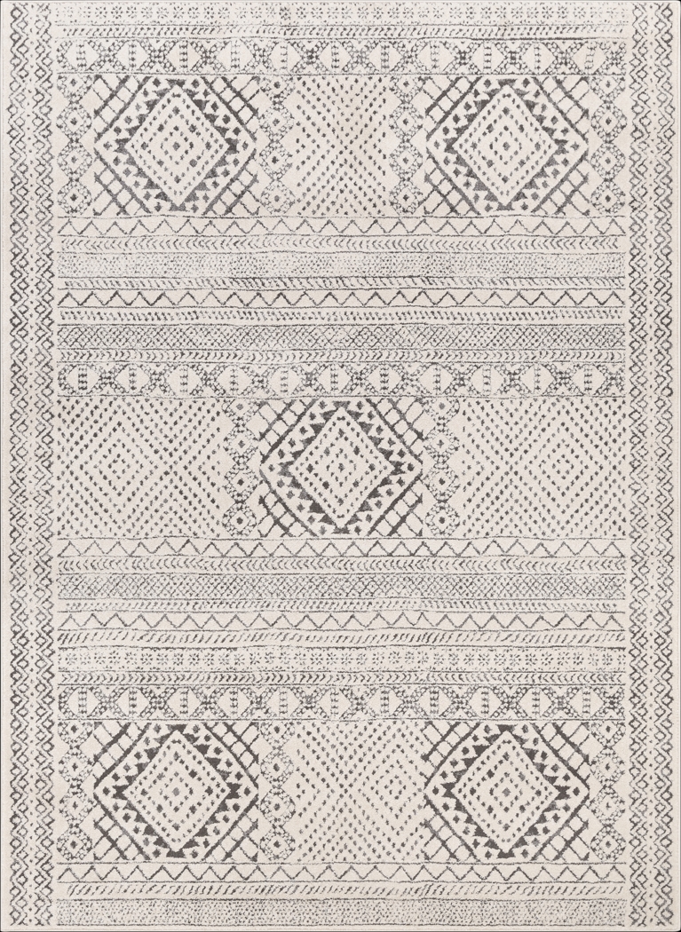 Irelia White 5'3 x 7'3 Rug - Thumbnail - Image 1