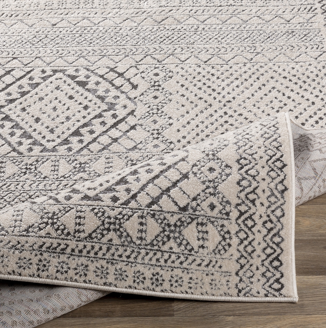 Irelia White 7'10 x 10'2 Rug - Thumbnail - Image 4