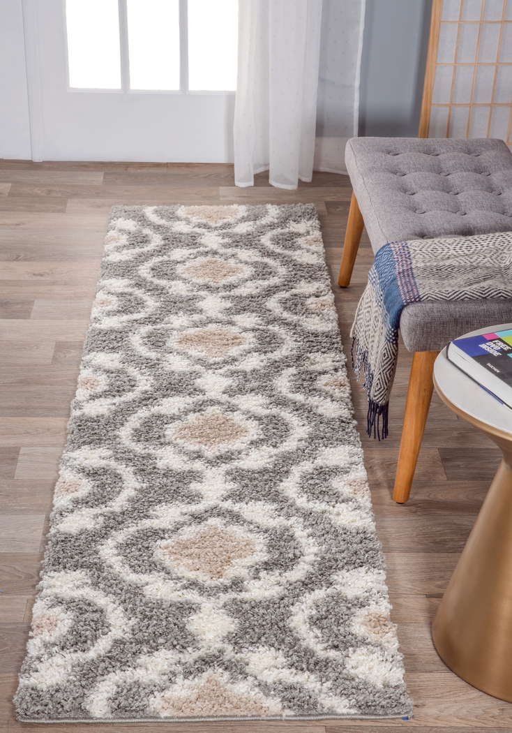 Irenee Gray 2' x 7'2 Runner Rug - Thumbnail - Image 2