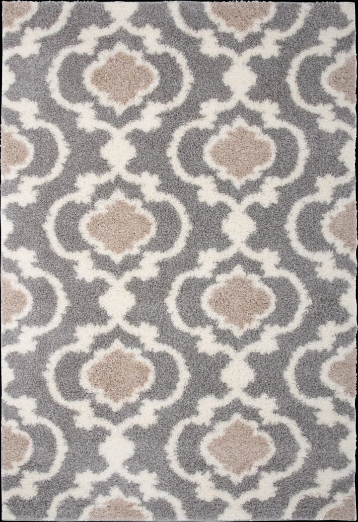 Irenee Gray 3'3 x 5' Rug - Thumbnail - Image 1