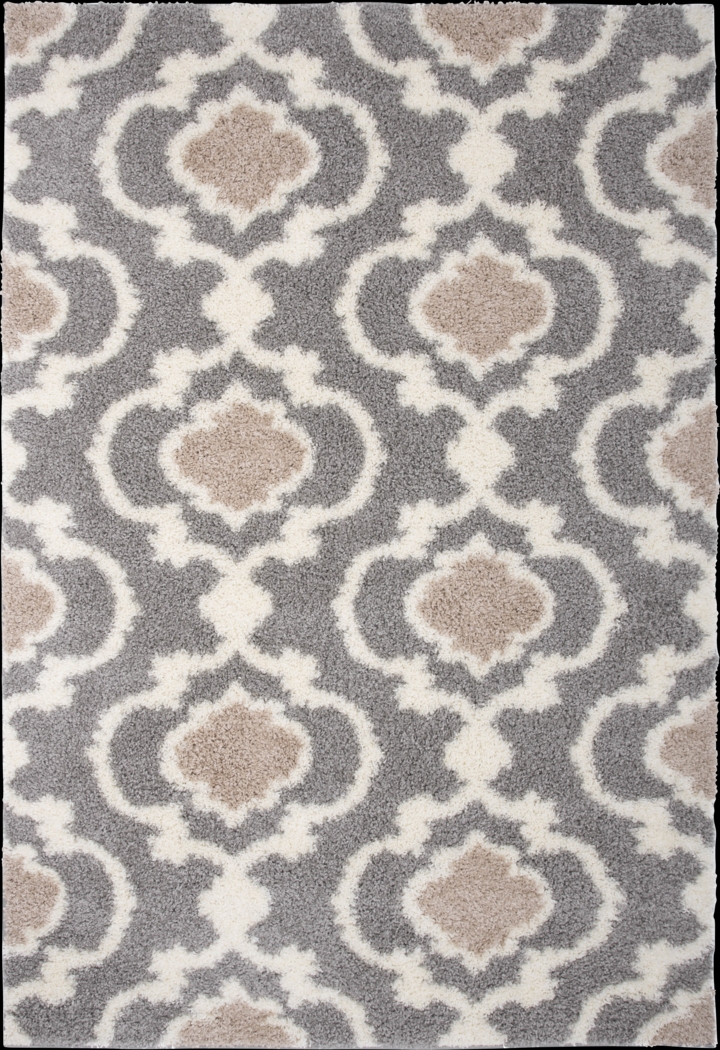 Irenee Gray 6'6 x 9' Rug - Thumbnail - Image 1