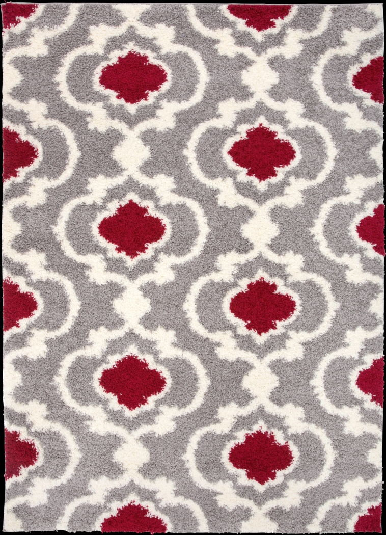 Irenee Red 5'3 x 7'3 Rug - Thumbnail - Image 1