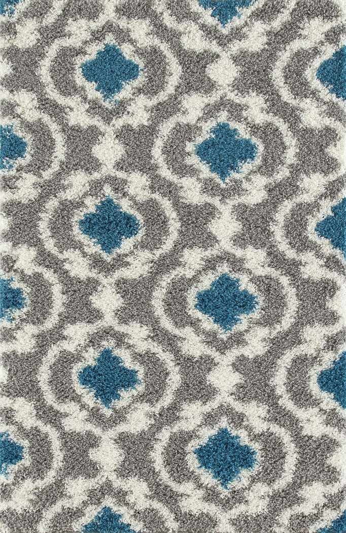 Irenee Turquoise 3'3 x 5' Rug - Thumbnail - Image 1