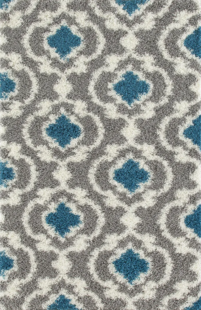Irenee Turquoise 7'10 x 10' Rug - Thumbnail - Image 1