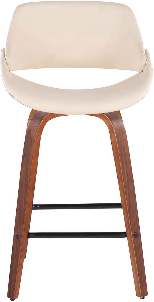 Irenor Cream Counter Height Stool, Set of 2 - Thumbnail - Image 6