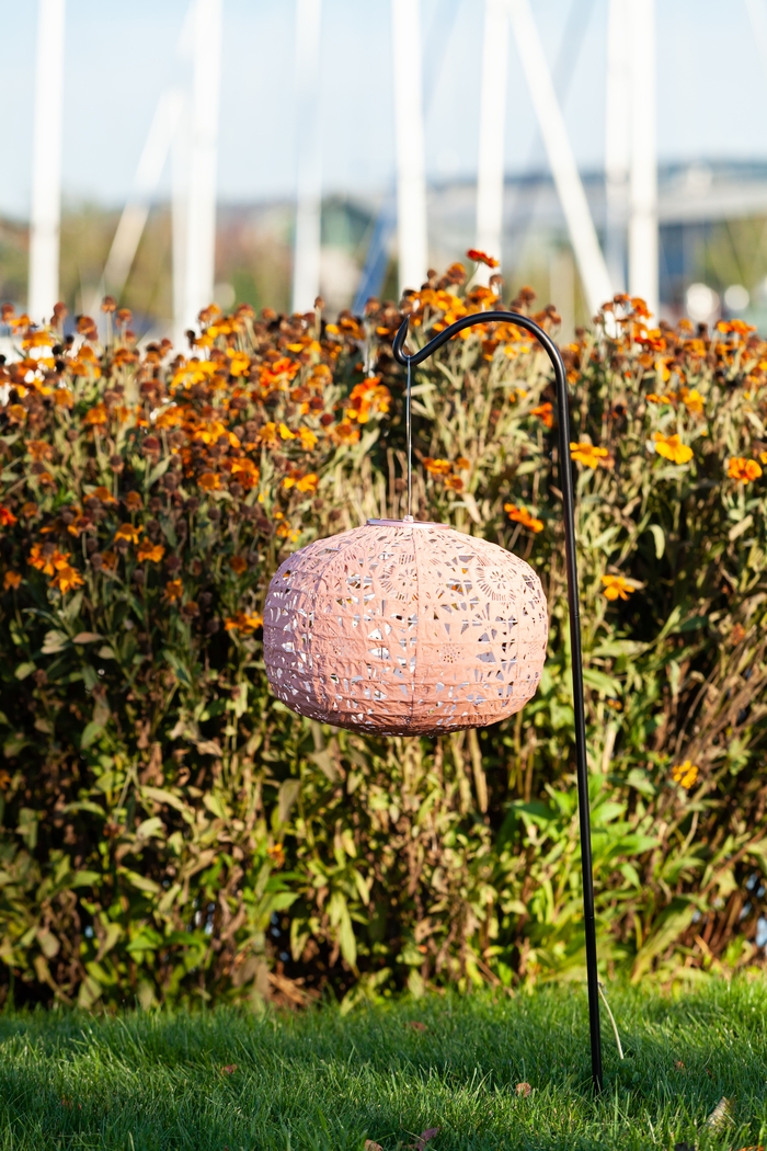 Irian Island Outdoor Clay Solar Lantern - Thumbnail - Image 8