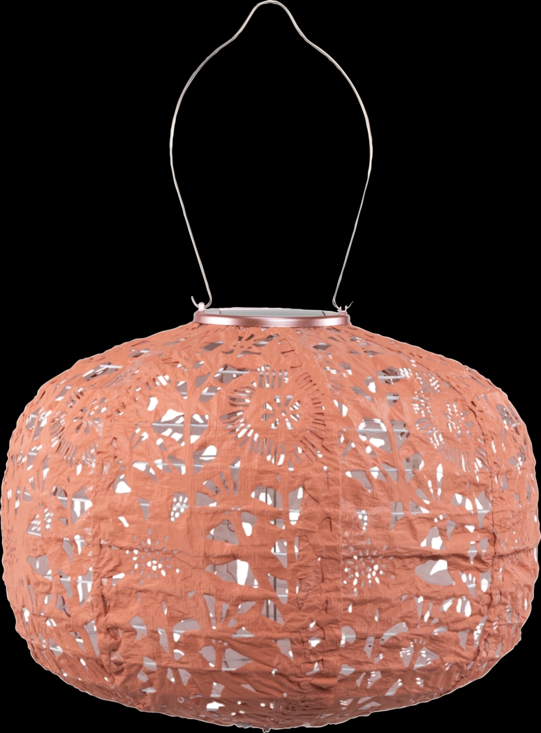 Irian Island Outdoor Clay Solar Lantern - Thumbnail - Image 1