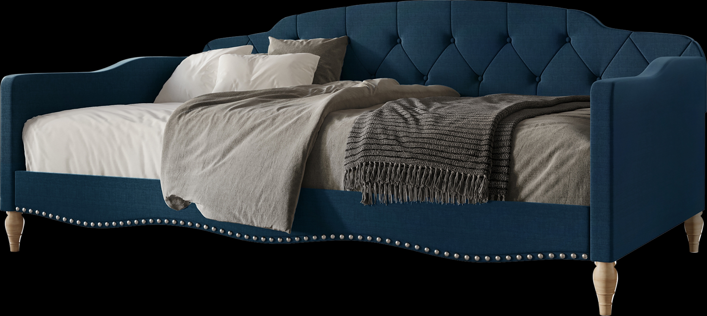 Iroby Blue Twin Daybed - Thumbnail - Image 1