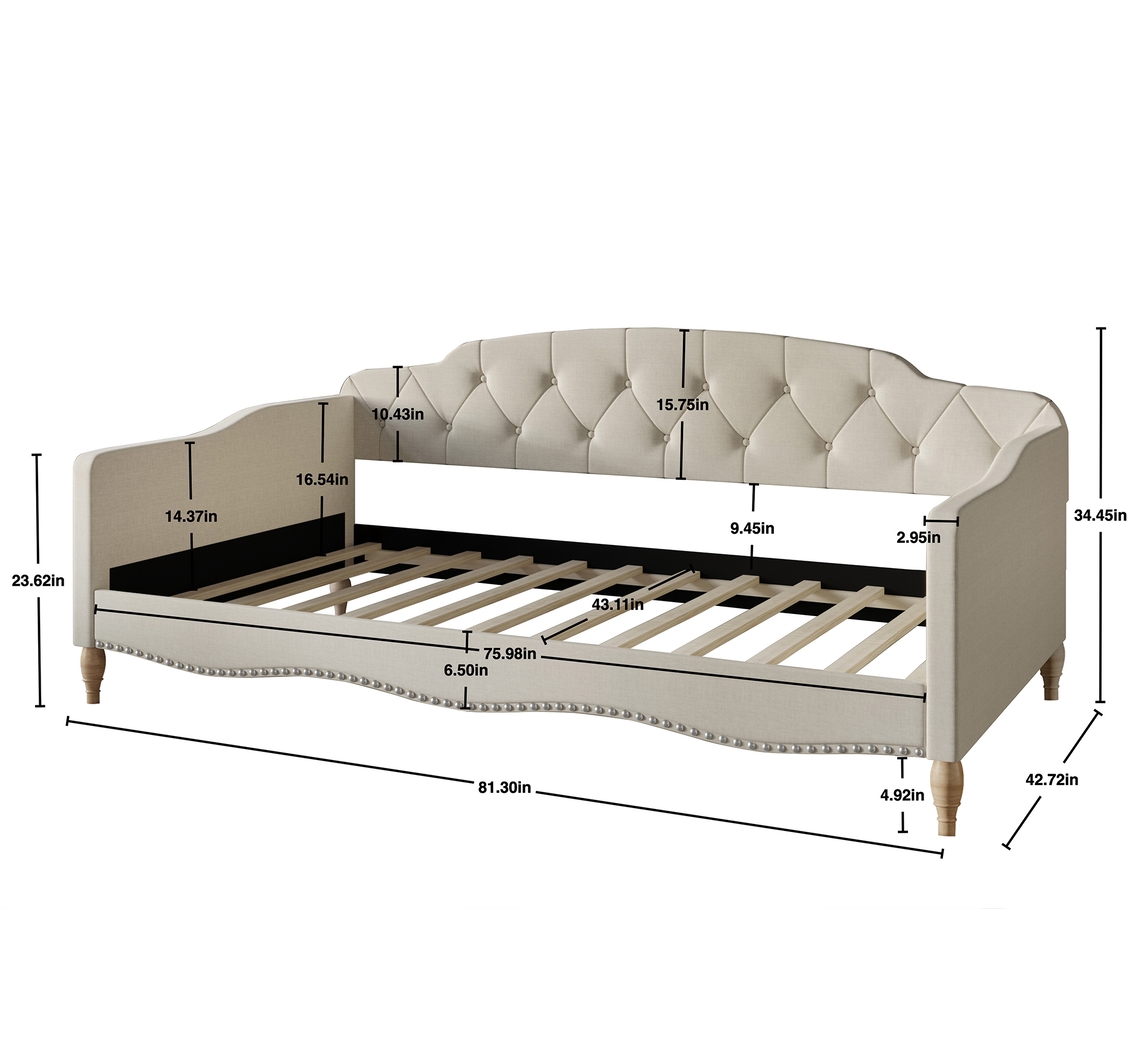 Iroby Gray Twin Daybed - Thumbnail - Image 8