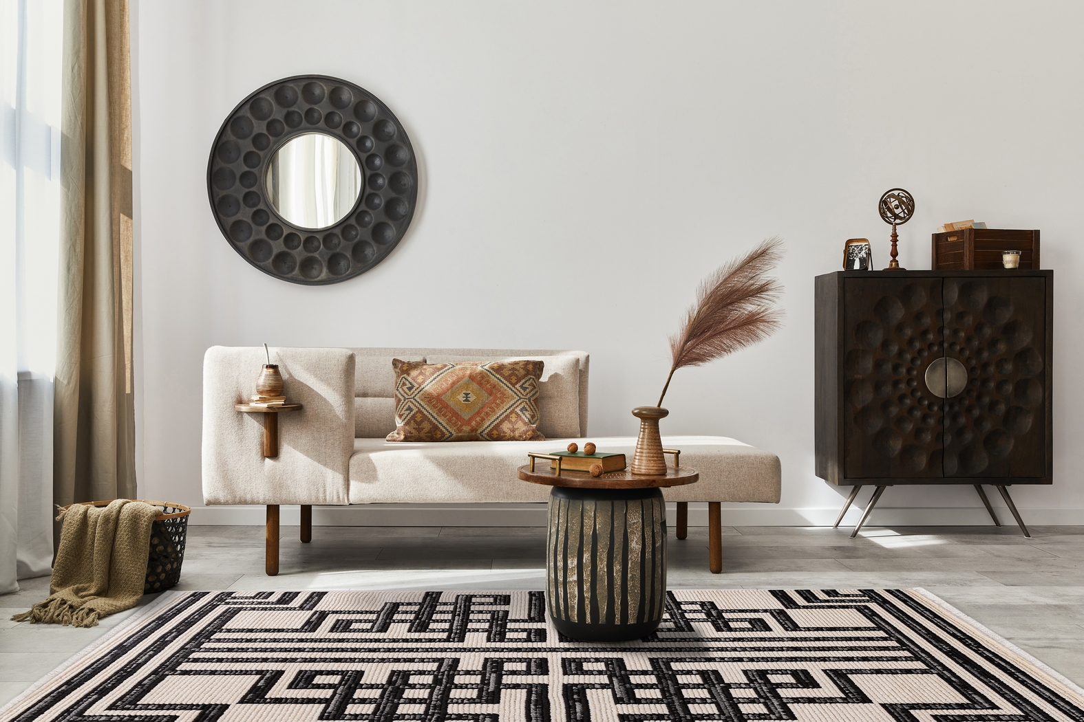 Irolam Black 7'10 x 10'1 Rug - Thumbnail - Image 2