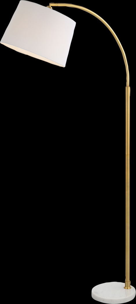 Irone Estates Gold Floor Lamp - Thumbnail - Image 6