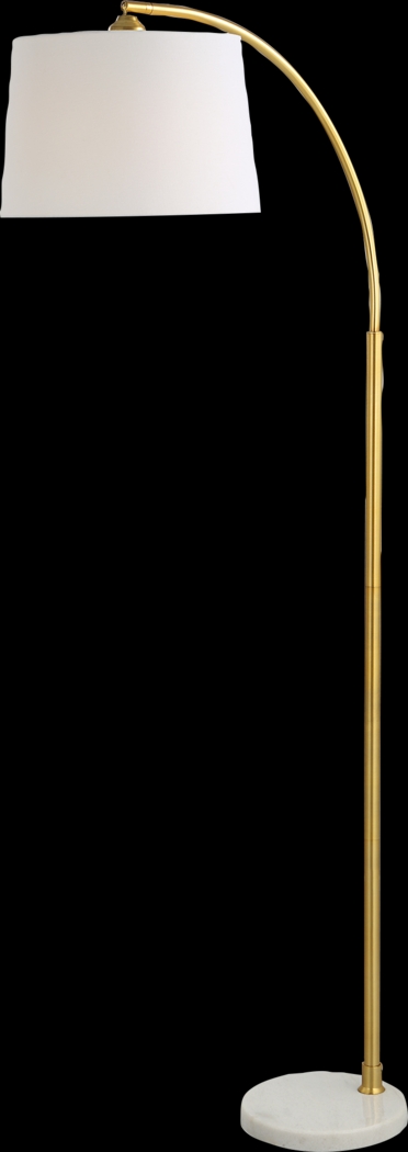 Irone Estates Gold Floor Lamp - Thumbnail - Image 8